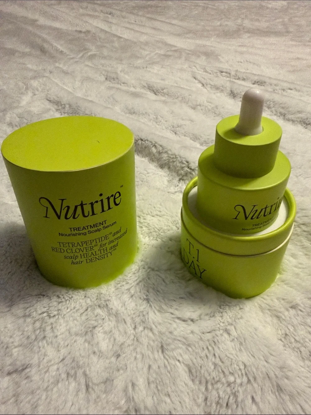 Nutrire T.1 Day Nourishing Scalp Serum - Lime Green